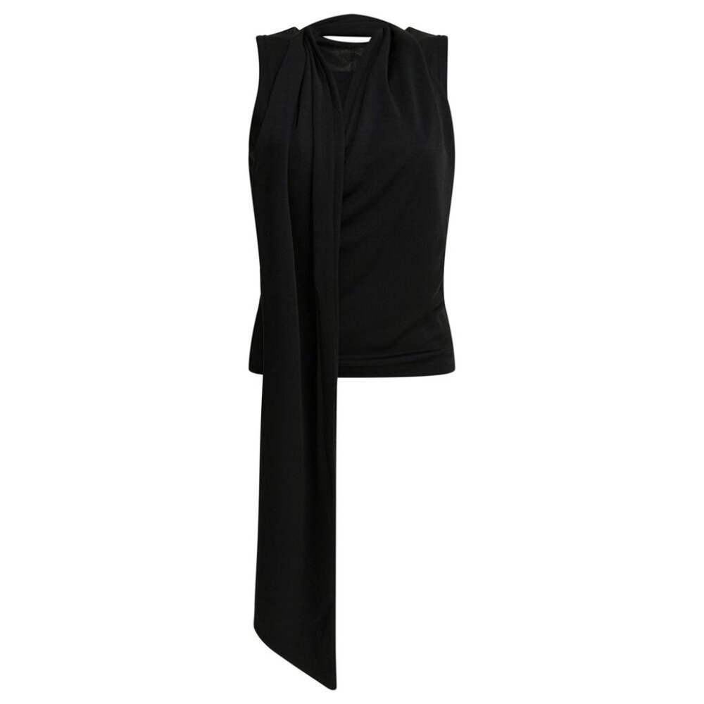 Ami Paris Sleeveless Top With Lavalliere Tag Size M Women